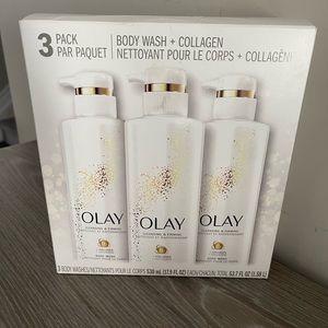 3 Pack Olay Body Wash + Collagen